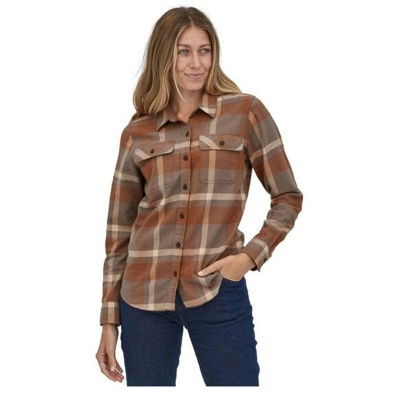 Patagonia Midweight Fjord Flannel Shirt Medium - Picture 1 of 12